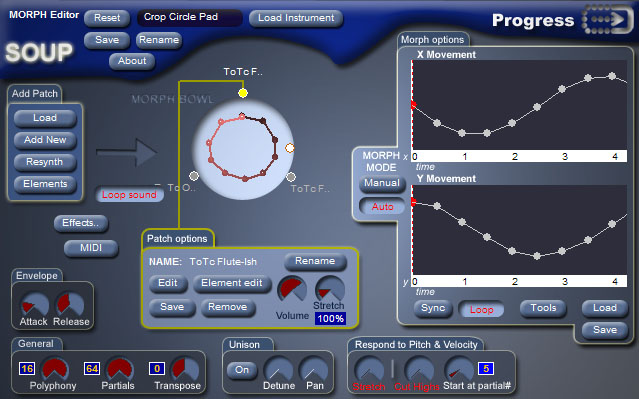 Additive synthesis waveform generator image